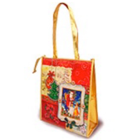 Новогодний подарок Мешок Текстиль Красный