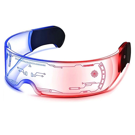 Новогодний подарок Неоновые очки